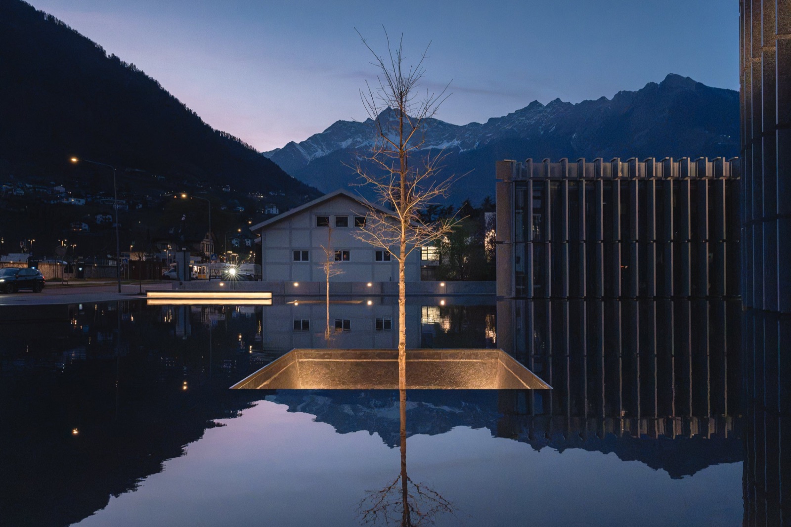 Centrale Alperia a Merano, architettura industriale legata all'energia