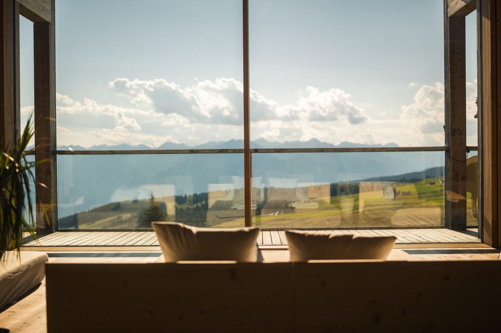 Interni di un hotel in Alto Adige fotografati per il settore turistico